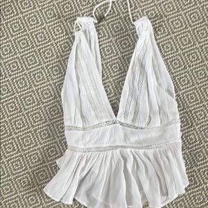 Free People White Camisole Top
